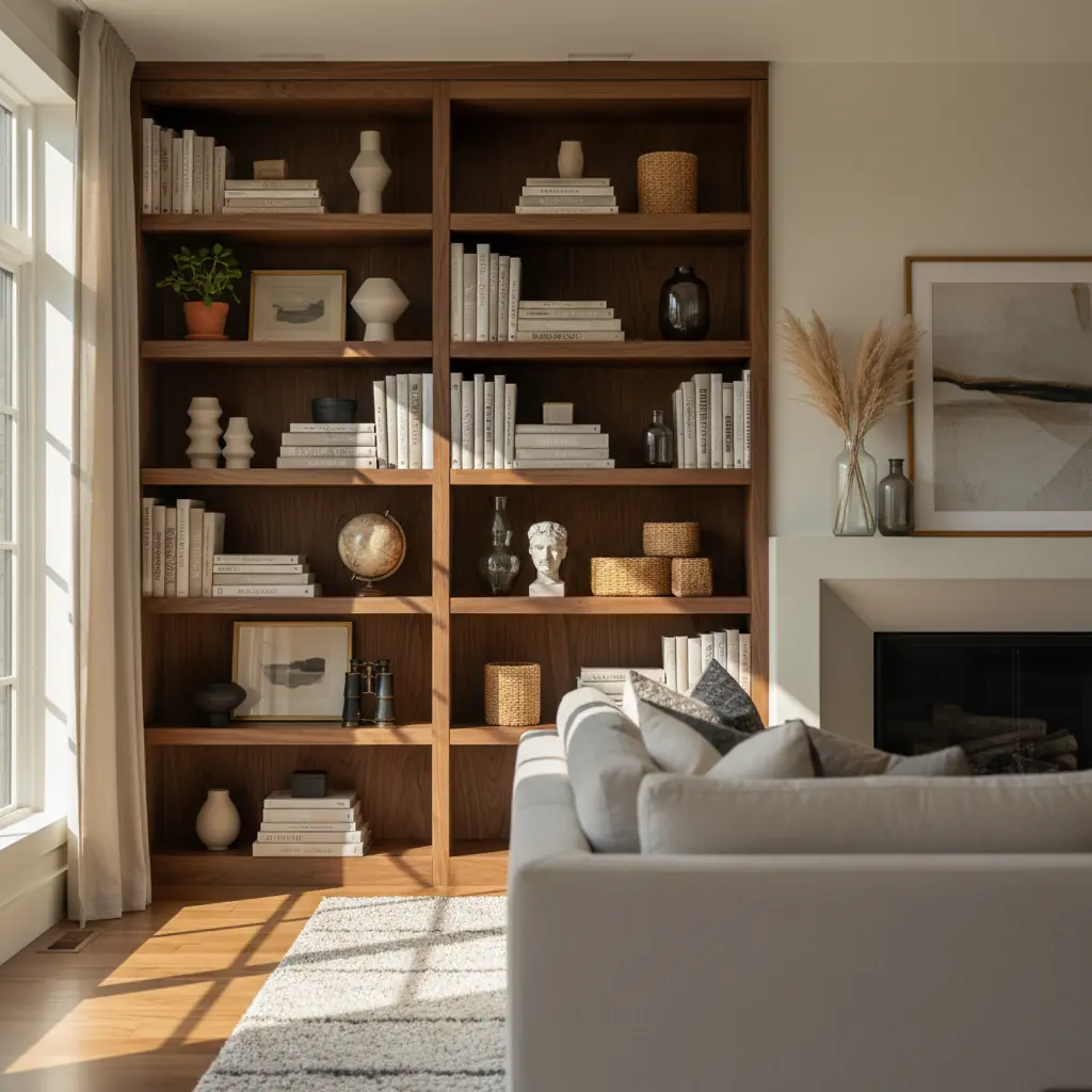 Cómo Decorar Estanterías y Librerías: La Fórmula del Diseñador