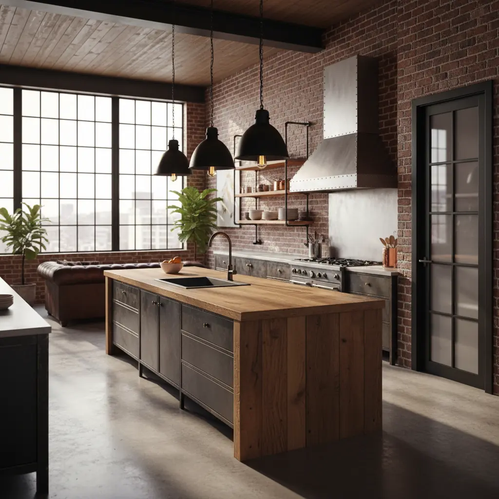 Diseño de Cocinas Industriales: Del Sueño del Loft a la Realidad