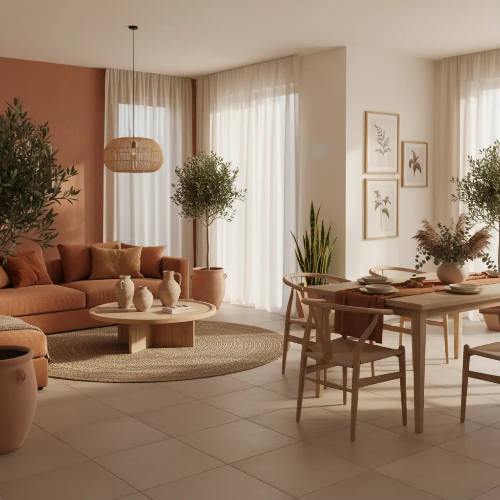 Terracota y Tonos Tierra: Paletas de Colores Cálidos para Cada Ambiente