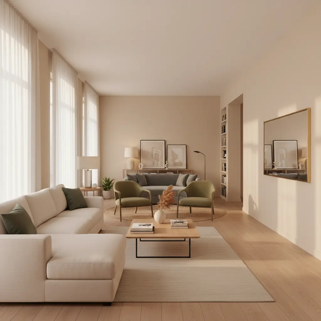 Distribución de Salas Largas y Estrechas: 6 Arreglos de Muebles Comprobados