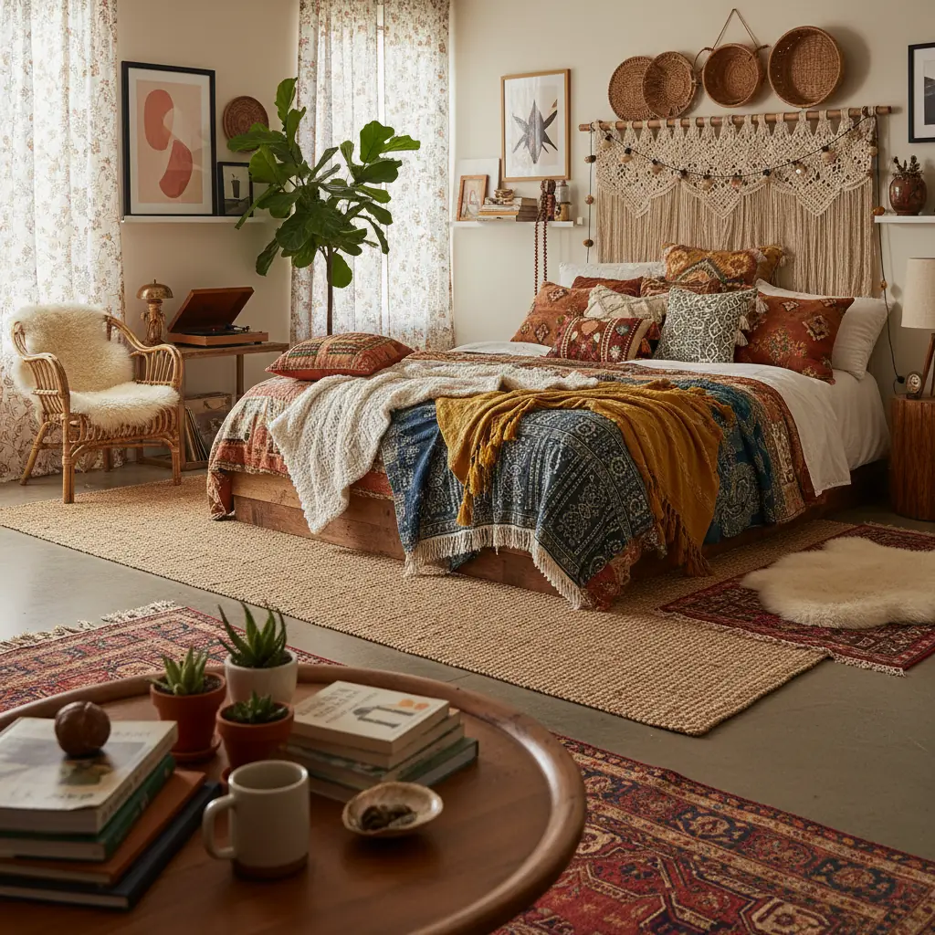 Ideas para Dormitorios Bohemios: Tu Guía Definitiva para un Estilo Personal y de Capas