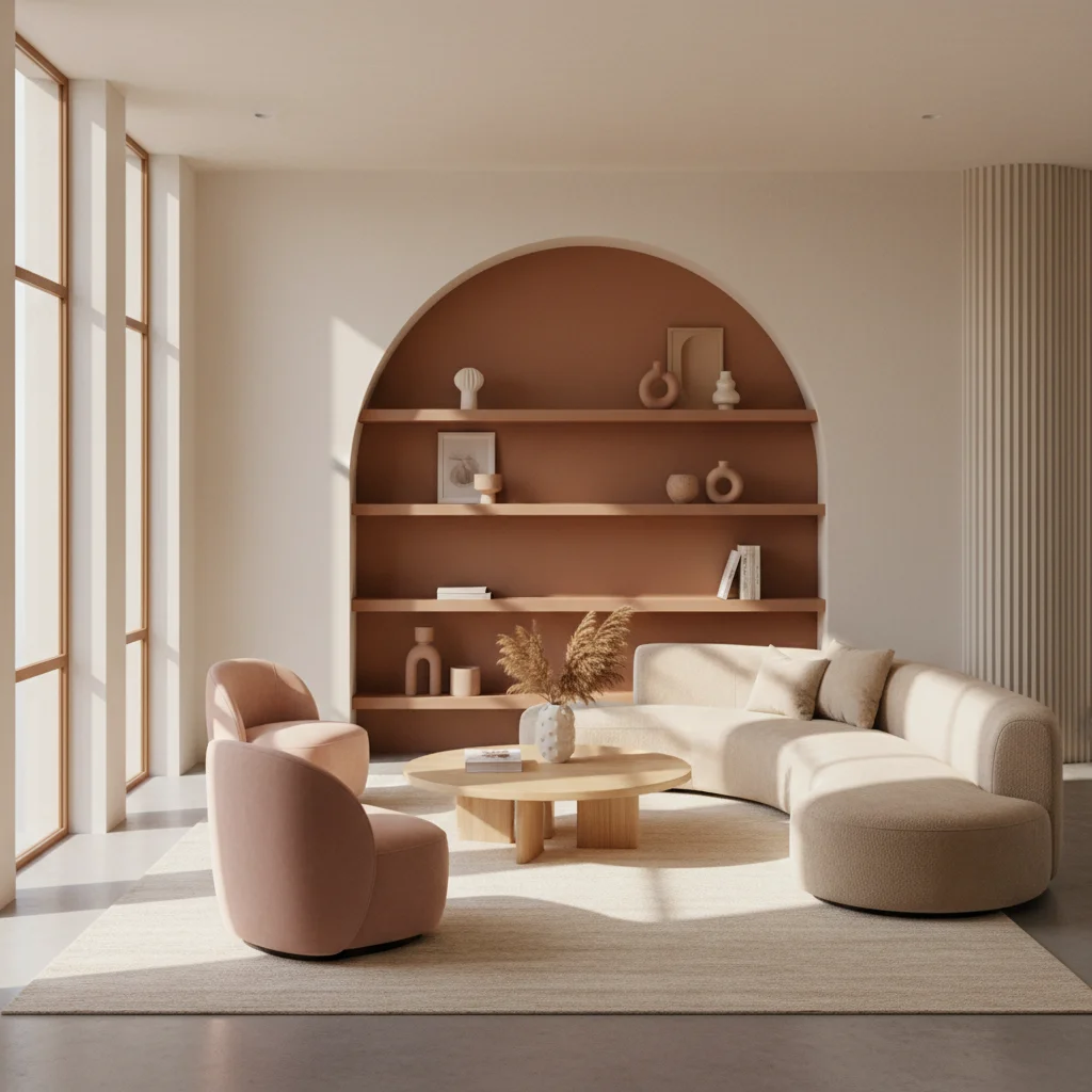 Curved Furniture: Softening Interiors & Embracing Organic Modern Design