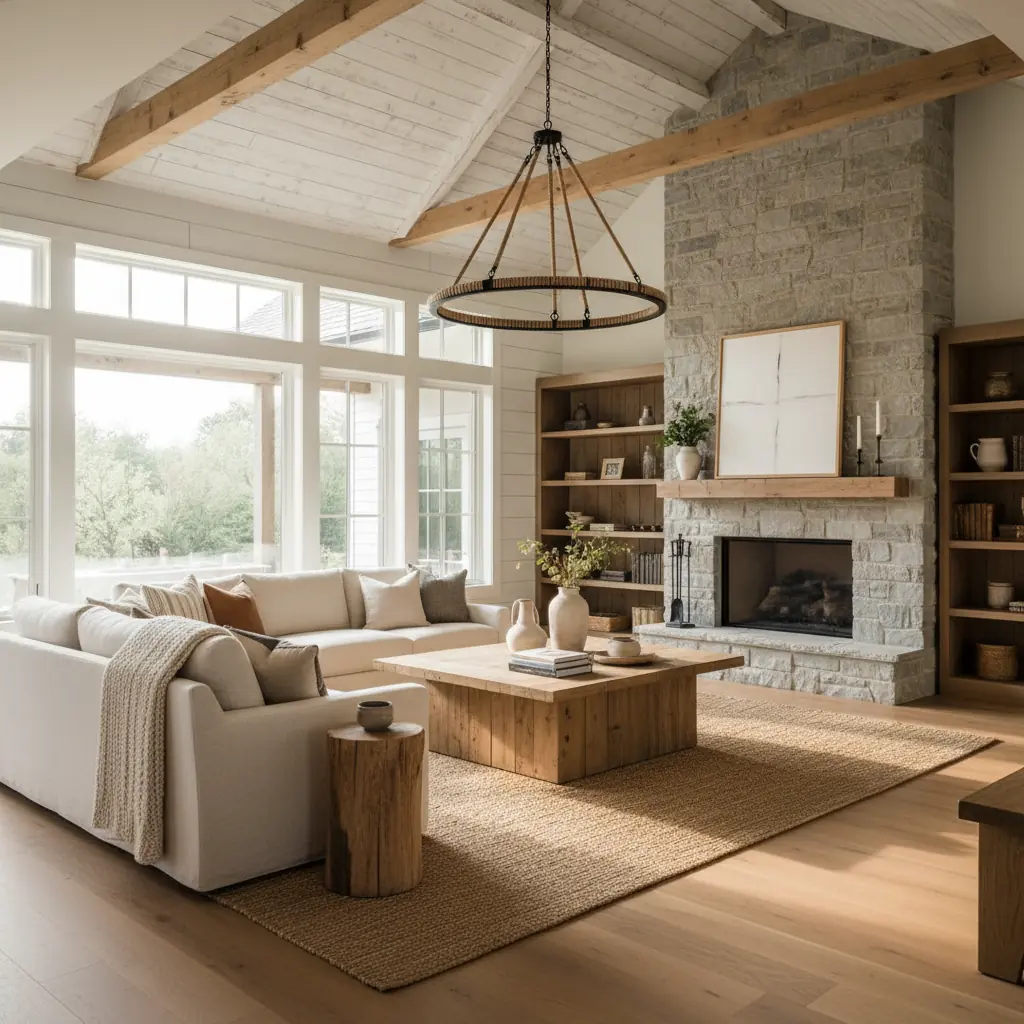 Estilo Modern Farmhouse Refinado: Calidez Atemporal para tu Hogar en 2026