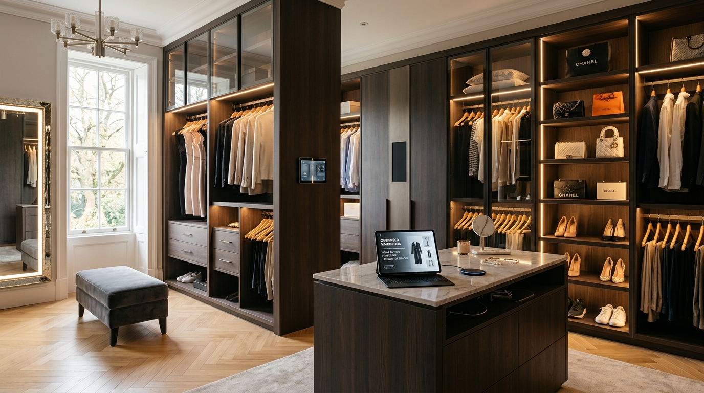 How to Design an AI-Optimized Luxury Walk-In Closet for Maximum Efficiency