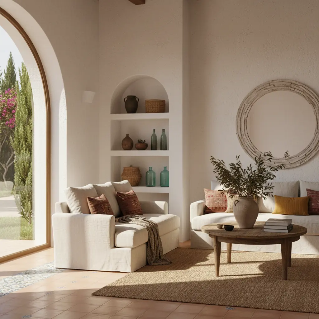 Diseño de Interiores Mediterráneo Atemporal: Tu Guía para un Estilo Bañado por el Sol