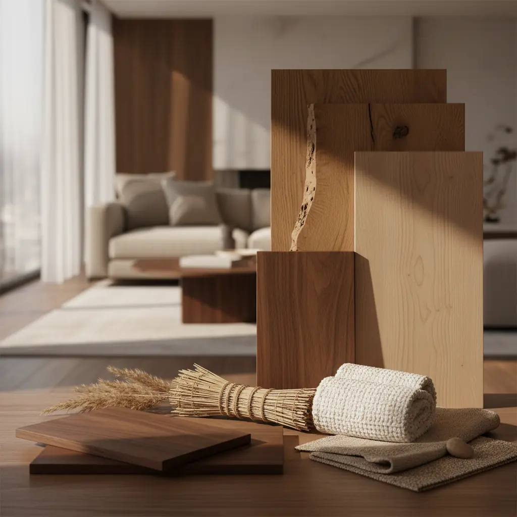 Madera Natural en el Diseño de Interiores: Tipos, Costos y Belleza Atemporal