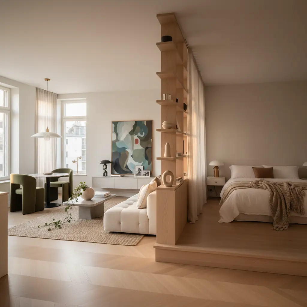 Ideas de Distribución para Monoambientes: 8 Maneras de Definir Zonas Sin Paredes